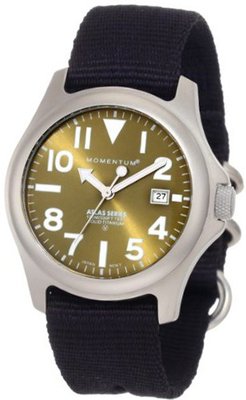 Momentum 1M-SP00G8B Atlas Green Dial Re-Ply Nylon Strap