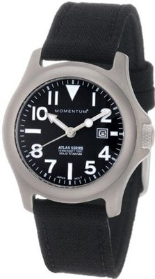 Momentum 1M-SP01B6B Atlas Black Dial Black Cordura