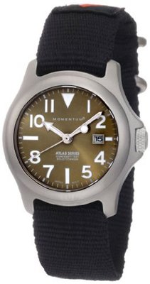 Momentum 1M-SP01G8B Atlas Green Dial Re-Ply Nylon Strap