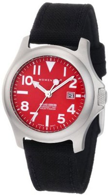 Momentum 1M-SP01R6B Atlas Red Dial Black Cordura