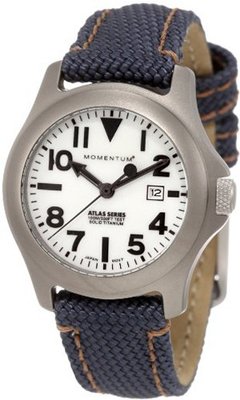 Momentum 1M-SP01W14U Atlas White Dial Blue Snowboard Nylon