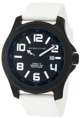 Momentum 1M-SP06BS1W Cobalt V SE Ultra-White Smooth Rubber Strap