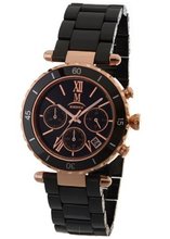 Momentus Black Ceramic Red Gold Ion Bezel Chronograph TC123R-04CR