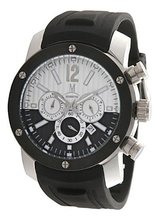 Momentus Black Rubber Band Black White Dial Chronograph FS295S-04RE