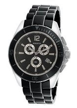 Momentus Ceramic Band Black Ceramic Bezel Chronograph TM190C-04CS