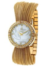 Momentus Gold Stainless Steel White Dial Crystal FJ166G-09SD
