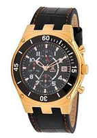 Momentus Rose Gold Ion Plated Bezel Chronograph Date FD232R-04BR