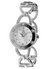 Momentus Silver Tone Stainless Steel Black Dial FJ169S-09SD