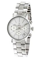 Momentus Silver Tone Stainless Steel Stain white Dial DW253S-02SS