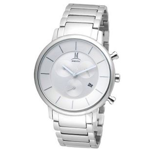 Momentus Silver Tone Stainless Steel - Stain white Dial FD236S-02SS