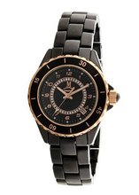 Momentus Stainless Steel Ceramic Black Chronograph TC136S-04CR