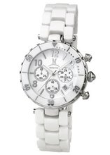 Momentus Stainless Steel Ceramic White Chronograph TC116S-01CS