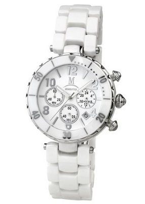 Momentus Stainless Steel Ceramic White Chronograph TC116S-01CS