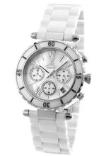 Momentus Stainless Steel Ceramic White Chronograph TC123C-09CS