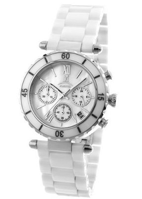 Momentus Stainless Steel Ceramic White Chronograph TC123C-09CS