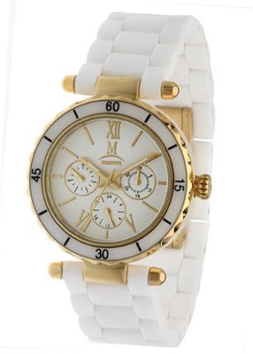 Momentus Stainless Steel White Polycarbonate Band TR153G-01CG