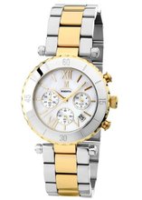 Momentus Two Tone Stainless Steel White Dial Chrono TC102S-09TG