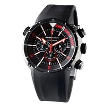 Momo Design DIVER PRO 2 MD1005SB-04RD-RB 47mm Stainless Steel Case Black Rubber Mineral