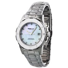 Momo Design Pilot Mother of Pearl Diamond Dial Stainless Steel Ladies 093-C-MB-02WT