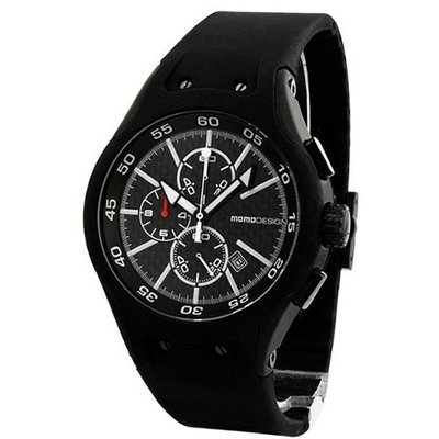 Momo Design Vanguard Carbon Fiber White Dial Black Rubber 1001BK-RB-03FCWT