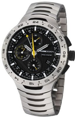 MomoDesign Race Master Chronograph Black Dial Titanium MD100-02BKBK-MB