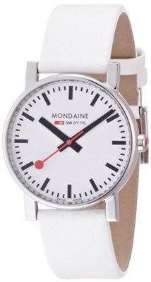 Mondaine Evo38 White Official Swiss Railways
