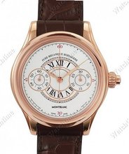 Montblanc Collection Villeret 1858 Grand Chronographe Email Grand Feu