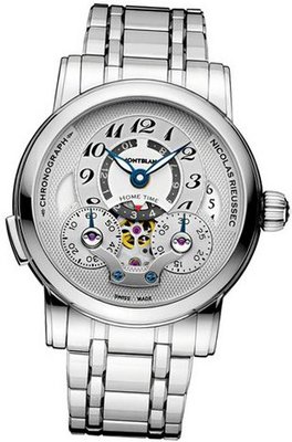 Montblanc Nicolas Rieussec Nicolas Rieussec Chronograph Open Home Time