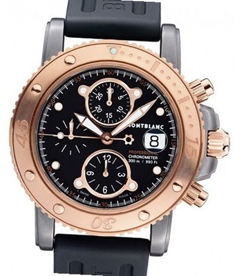 Montblanc Sport Sport Tantalum Red Gold Chronograph Automatic