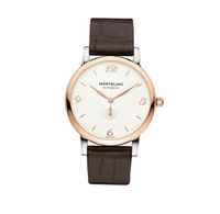 Montblanc Star White Dial Brown Leather Automatic 107309
