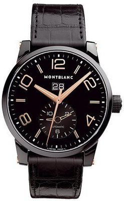 Montblanc Timewalker TimeWalker Black Carbon Dual Time