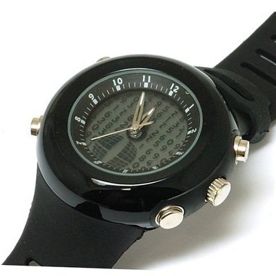 Monte Carlo Black Digital Analogue Ladies Sports F6050