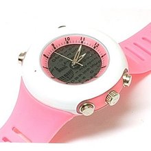 Monte Carlo Lady Pink Digital Display Analogue Ladies Sports F6050