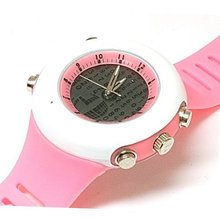 Monte Carlo Pink Digital Display Analogue Sports M6050