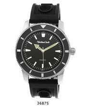 Black Rubber Strap , Black Case/Black Dial