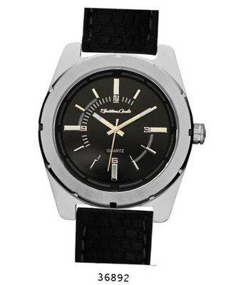 Black Rubber Strap , Gold Case/White Dial