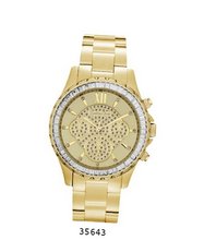 Gold Metal Band with Gold Dial