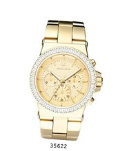 Gold Metal Band with Gold Dial