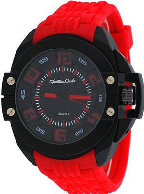Montres Carlo #MC35012 Russian Diver Red Sport