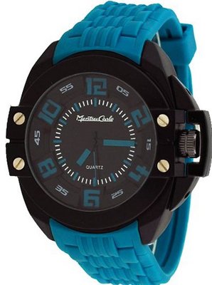 Montres Carlo #MC35012 Russian Diver Turquoise Sport