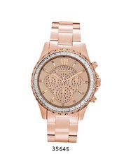 Rose Gold Metal Band with Rose Gold Dial