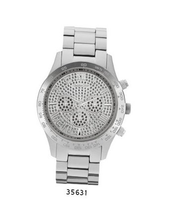 Silver Metal Band with Silver Dial