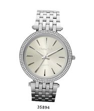 Silver Metal Band With Silver Dial