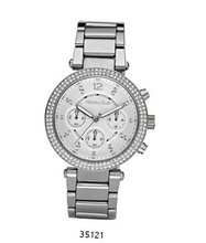 Silver Metal Band With Silver Dial