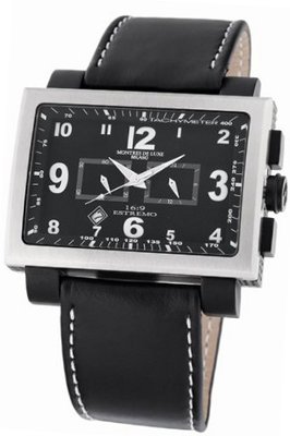 Montres De Luxe 1690CR SILVER 16:9 Estremo Aluminum Chrono