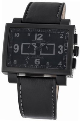 Montres De Luxe 1690CR T BLACK 16:9 Estremo Aluminum and Black PVD Chrono