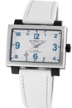 Montres De Luxe 1691 BLUE 16:9 Quartz White Dial