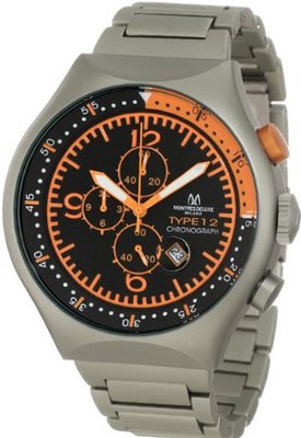 Montres De Luxe 50 MM TP ORANGE 50-mm Aluminum Chronograph