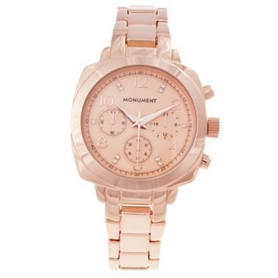 Monument Faux Chrono Alloy Chronograph