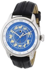 Morellato SQG018 Astrario Gents Quartz Analogue Blue Dial Black Leather Strap